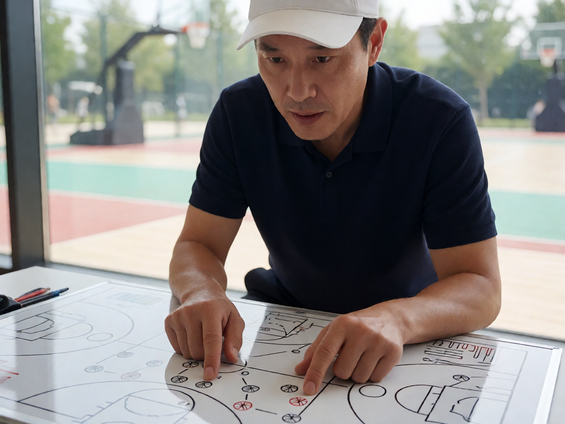 篮球比赛球员数据分析与战术板